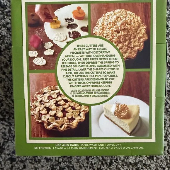 Williams Sonoma Pie Crust Cutters